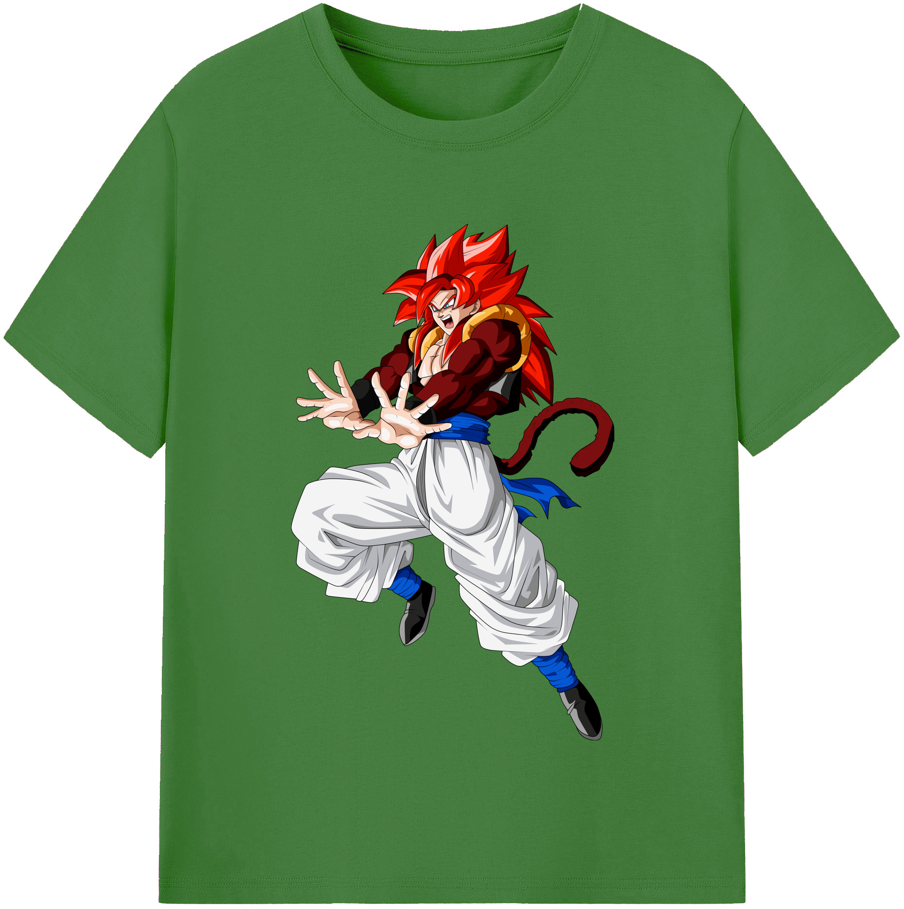 （画像用） ドラゴンボール 孫悟空（そん ごくう）Son Goku カカロット DRAGON BALL Kakarotto レディースカジュアルプリントTシャツ（綿100％）